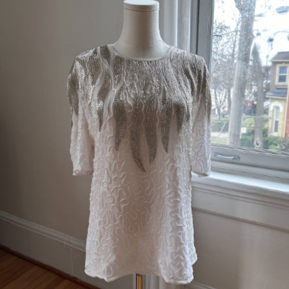 The Hazelton Avenue Embellished Blouse